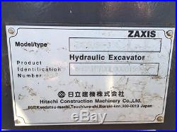 2011 Hitachi ZX85USB-3 Excavator