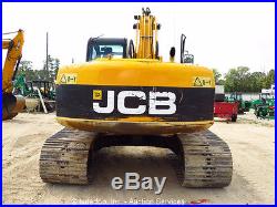 2011 JCB JS220LC Hydraulic Excavator A/C Aux Hyd 42 Bucket Isuzu Diesel bidadoo