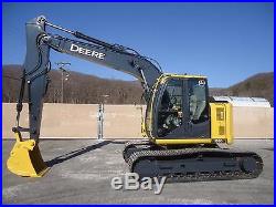 2011 John Deere 135d Excavator Plumbed Auxillary Hydraulics Thumb Available