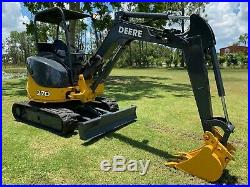 2011 JOHN DEERE 27D Hydraulic Excavator with Only 1592 Hours