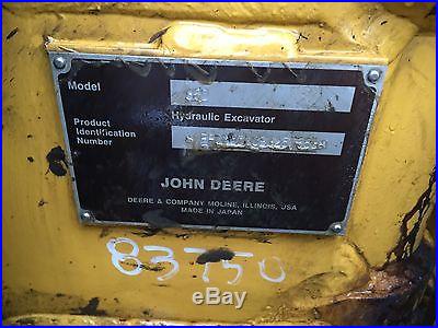 2011 John Deere 35D Compact Excavator