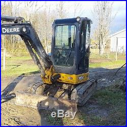 2011 John Deere 35D Mini Excavators With Cab Used Ready to Dig 4 DAY SALE