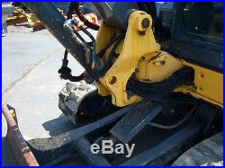 2011 John Deere 60D Track Hoe Cab AC Excavator