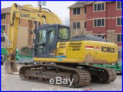 2011 Kobelco SK210LC-8E Hydraulic Excavator A/C Cab Hyd QC 24 Bucket Aux Hyd