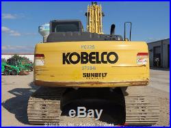 2011 Kobelco SK210LC-8 Hydraulic Excavator A/C Cab 42 Bucket Aux Hyd bidadoo