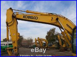 2011 Kobelco SK210LC-8 Hydraulic Excavator A/C Cab 48 Bucket Aux Hyd
