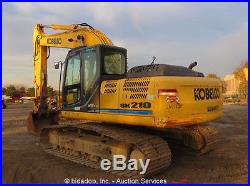 2011 Kobelco SK210LC-8 Hydraulic Excavator QC A/C Cab 48 Bucket Aux Hyd bidadoo