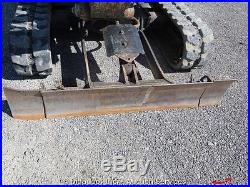 2011 Terex TC16 Mini Excavator Rubber Tracks Backhoe Extendable Tracks AUX