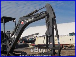 2011 Terex TC48 Mini Excavator Hydraulic Thumb Rubber Tracks Backhoe Aux Hyd