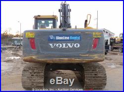 2011 Volvo EC160CL Excavator AC Cab 42 Bucket Aux Hydraulics Track Hoe bidadoo