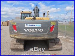 2011 Volvo EC210CL Excavator Hydraulic Cab Heated A/C Aux Hydraulics Diesel