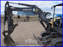 2011 Volvo EC35C Mini Excavator Rubber Tracks Hydraulic Thumb Aux bidadoo