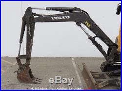 2011 Volvo ECR38 Mini Excavator Rubber Tracks Backhoe AUX Hydraulics bidadoo