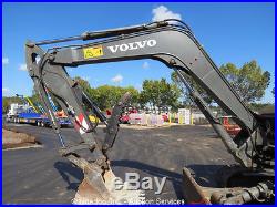2011 Volvo ECR58 Mini Excavator Rubber Tracks Backhoe Hydraulic Thumb bidadoo