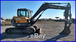 2011 Volvo ECR88 Cab A/C Small Excavator only 2088 hrs
