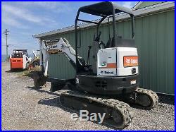 2012 Bobcat E26 Mini Excavator 1926 Hours, Aux Hyd Clean! Low Cost Shipping