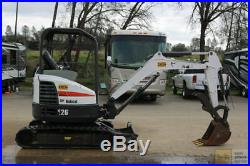 2012 Bobcat E26 Mini Excavator Hydraulic Thumb Blade 1800hrs Tier 4