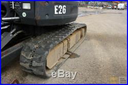 2012 Bobcat E26 Mini Excavator Hydraulic Thumb Blade 1800hrs Tier 4