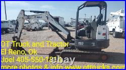 2012 Bobcat E32 Mini Ex Compact Excavator 3975 HRS 24HP 7200# 10FT Used