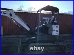 2012 Bobcat E35 Hydraulic Mini Excavator with Thumb CHEAP