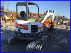 2012 Bobcat E35 Hydraulic Mini Excavator with Thumb CHEAP