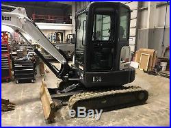 2012 Bobcat E35 Mini Excavator with Cab and Thumb