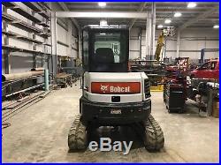 2012 Bobcat E35 Mini Excavator with Cab and Thumb