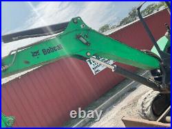 2012 Bobcat E50 Hydraulic Mini Excavator with 3rd Valve Backfill Blade Only 3400Hr