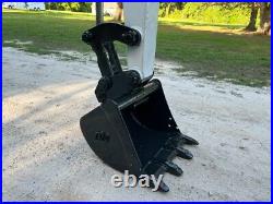 2012 Bobcat E50 Mini Excavator Quick Attach Bucket Pre Emissions 2 Spd