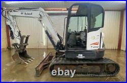 2012 Bobcat E60 Orops Mini Track Excavator, Dual Front Aux, And Hyd Thumb