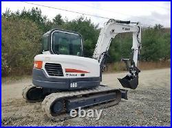 2012 Bobcat E80 Excavator 19k Lb Long Arm New Hydraulic Thumb We Finance