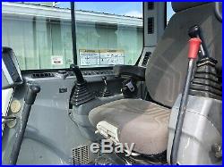 2012 Bobcat E80 MIDI Excavator Long Arm Enclosed Heat, Ac Low Cost Shipping