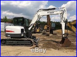 2012 Bobcat E80 Midi Excavator TX Machine Aux. Hydraulics 2191 HRS