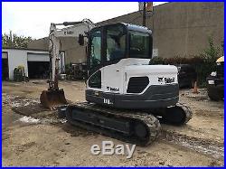 2012 Bobcat E80 Midi Excavator TX Machine Aux. Hydraulics 2191 HRS