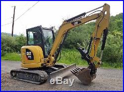 2012 Cat 304e Cr Excavator Cab A/c Thumb! Ready 2 To Work! We Ship Nationwide