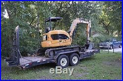 2012 Caterpillar 305D CR Mini Track Hydraulic Excavator CAT Backhoe