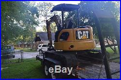 2012 Caterpillar 305D CR Mini Track Hydraulic Excavator CAT Backhoe