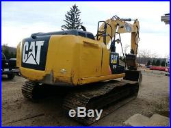 2012 Caterpillar 329EL Excavator CAT Main Pin Thumb, Pattern Changer, 6070 Hours
