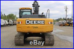 2012 Deere 120d Excavator 2700hrs Erops Heat/ac Coupler Hydraulic Thumb Tier 3