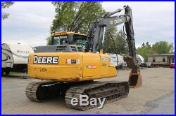 2012 Deere 120d Excavator 2700hrs Erops Heat/ac Coupler Hydraulic Thumb Tier 3