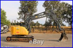 2012 Deere 135d Excavator 3200hrs Erops Heat/ac Coupler Hydraulic Thumb Tier 3