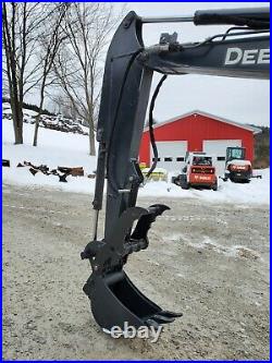 2012 Deere 35d Excavator Cab Heat A/c Low Hours Long Arm Hydraulic Thumb Nice