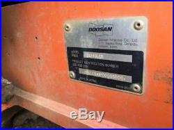 2012 Doosan Dx140lcr Trackhoe/excavator