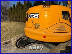 2012 JCB 8035 ZTS Rubber Track Excavator Cab Diesel Crawler Mini Two Speed