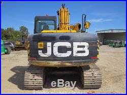 2012 JCB JS145LC Hydraulic Excavator A/C Cab Aux Hyd Tractor Backhoe bidadoo