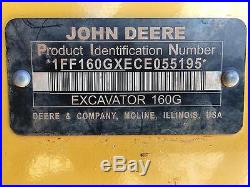2012 John Deere 160g LC Hydraulic Excavator