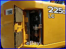 2012 John Deere 225D LC Excavator, Hydraulic Coupler, 5544 Hours