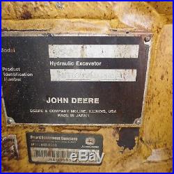 2012 John Deere 35D MINI EXCAVATOR Diesel Long Stick NICE SHAPE! Low Hour