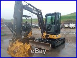 2012 John Deere 35D MINI EXCAVATOR Diesel a/c heat cab 2012 John Deere 35D MINI EXCAVATOR Diesel a/c heat cab