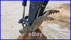 2012 John Deere 35D Mini Excavator Hydraulic Thumb Rubber Track Hoe EROPS Cab AC